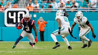 DeMario Douglas - Highlights - Patriots @ Miami Dolphins - NFL Week 12 2024