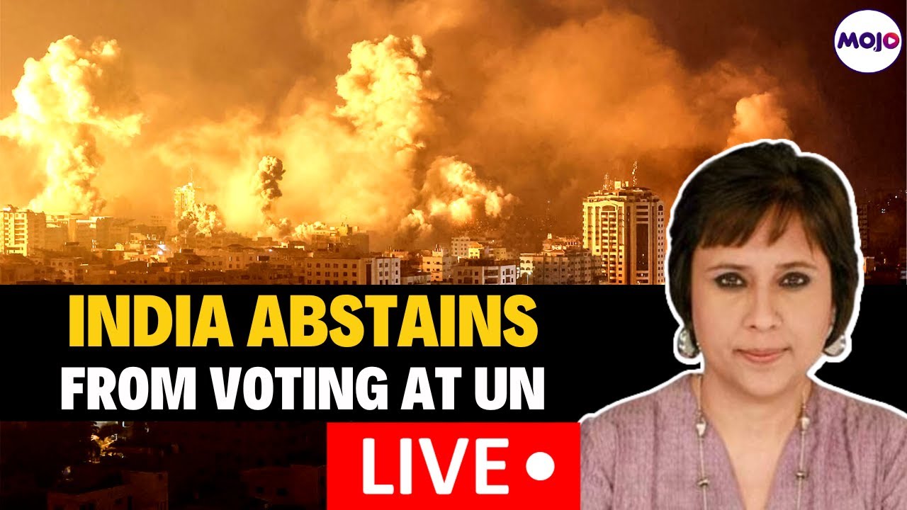 India Abstains At UN Vote On Israel-Gaza Ceasefire I Priyanka Gandhi Vs ...