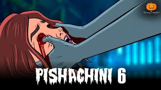 Pishachini Part 6 Horror web Series | Hindi Horror Stories | Scary Pumpkin | Animated Stories