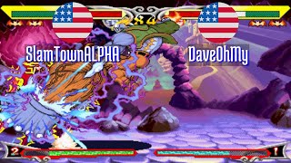 FT5 @vsavj: SlamTownALPHA (US) vs DaveOhMy (US) [Vampire Savior vsav Fightcade] Nov 7