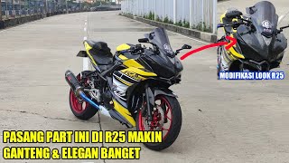 PASANG PART CARBON DI R25 YANG BIKIN TAMBAH GANTENG LOOK NYA