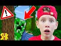 If Minecraft Was Real | SuperHeroKids