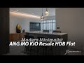 [Singapore Interior Design] Modern Minimalist Resale HDB Flat