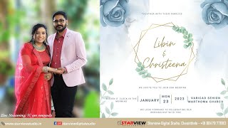 Wedding Ceremoony Live Streaming of Libin with Christeena