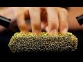 ASMR Scratchy red felt disc & friends