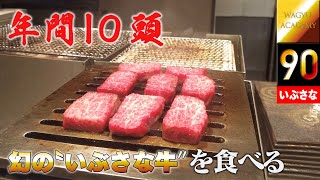 【いぶさな/参宮橋】和牛とは全く違う特殊な牛肉！年間10頭しか出荷されない幻の\