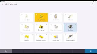 Trimble Access - Setting up an RTX and Fast Static Survey