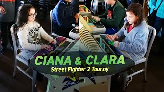 Ciana \u0026 Clara in Street Fighter 2 Tourny