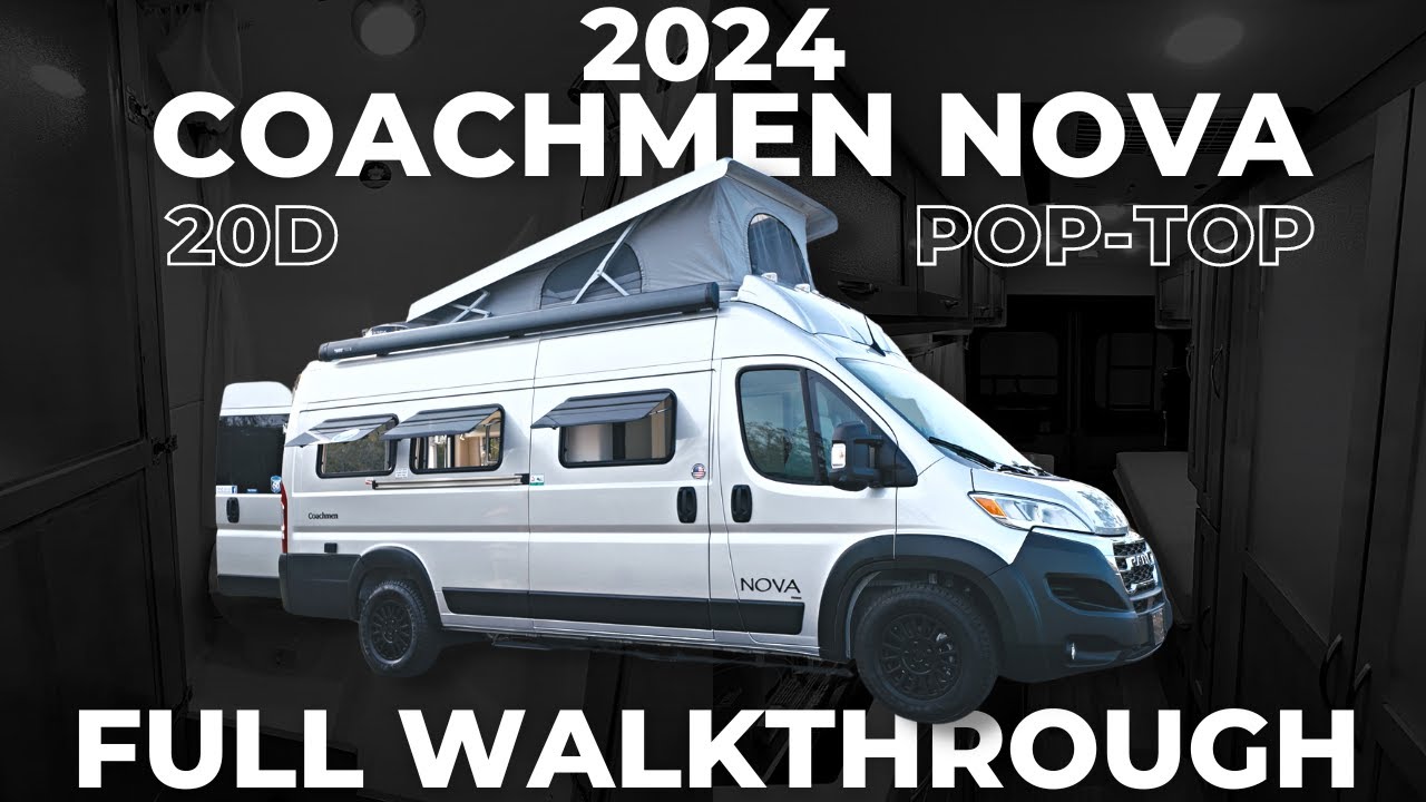 2024 Coachmen Nova 20D Class B RV W/ POP-TOP Roof Sleeper! Ram Pro ...