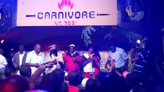 Solomon Manori performing "Emenyon ko loo" and "Ng'eng'wek" at Carnivore grounds on May 2015.