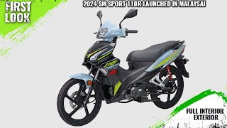 2024 SM Sport 110R Launched In Malaysia - First Look - Price From RM4,199