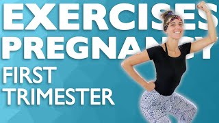 First Trimester Pregnancy Exercise 🏋 (workout routine)