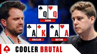 Zeros y Ramón Colillas se chocan contra ASES 🤯 #pokerstars #pca