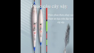 Phao câu đài cao cấp Thanh Bích , Cỏ Lau Sậy 100% , độ hoàn thiện cao , ngọn và chân làm từ Cacbon