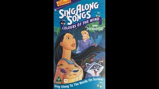 Opening to Disney s Sing Along Songs Colours of th...