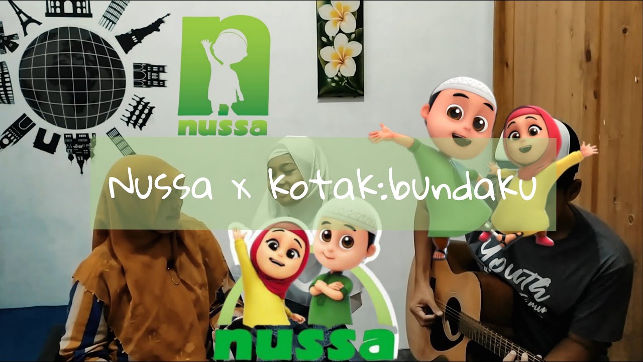 Nussa X Kotak Ost Bundaku Cover By Zyanfox Youtube