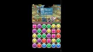 パズドラ ホルスパーティで女神降臨 ヴァルキリーダンジョンノーコン