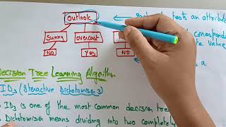 Decision tree learning Algorithm | ID3 | AI | Artificial intelligence | Lec-49 | Bhanu Priya