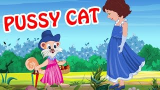 Pussy Cat - Kids' Songs - Animation English Rhymes For Children