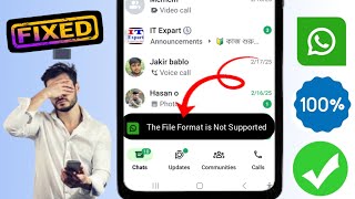 Come risolvere il problema di WhatsApp Il formato del file non è supportato 2025