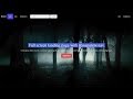 Transparent navbar with full screen background image landing page-Bootstrap
