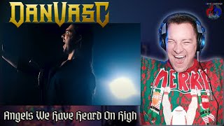 Dan Vasc "Angels We Have Heard On High" 🇧🇷 Official Cover Video | DaneBramage Rocks Reaction!