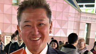 【参政党】吉野敏明候補　門真市駅　のぼりたくまさん　杉原だいすけさん　iPhone 14 Pro Maxで手持ち撮影