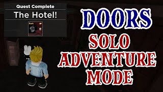 The Hotel Quest (Adventure Mode Doors Theme) SOLO Mode in Roblox Tower Heroes