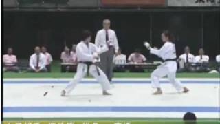 JKA 53rd All Japan Championships Female Kumite Semi-Final 1