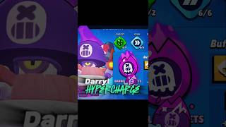 NEW Darryl Hypercharge in Brawlstars🗣️ 🔥 #brawlstars #shorts