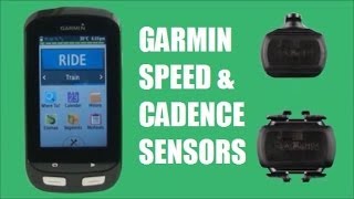 New Garmin Speed & Cadence Sensors - Overview & Installation