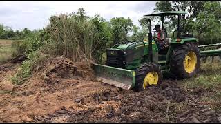 បង្ហាញការរុញដំបូក ពីតៃកុងត្រាក់ទ័រជំនាញ ចនឌារ5075E