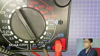 Analogue Multimeter - ඇන‍ලොග්  මල්ටි මීටරය