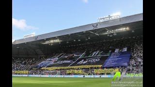 Newcastle Utd - Amanda Staveley Takeover Anniversary Wor Flags v Brentford 8. 10. 22