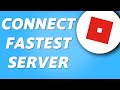 How to Connect to The Fastest Server on Roblox! (Easy)