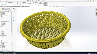 Hướng Dẫn Vẽ Rổ Nhựa Trên Solidworks - Phần 1/2