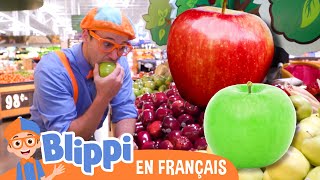 Pommes - Blippi en français | Vidéos éducatives pour les enfants