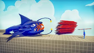 GIANT ANGLERFISH vs EVERY GOD - Totally Accurate Battle Simulator TABS