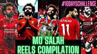 Mo Salah Football Reels Compilation | Salah Tiktok Compilation Liverpool | 10 Days Challenge Part-4