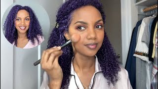 🌸 ቀላል በ5 ደቂቃ የሚሰራ ያልበዛ ሜካፕ | Easy 5 minute natural looking makeup #habeshanurse 🌸🌸