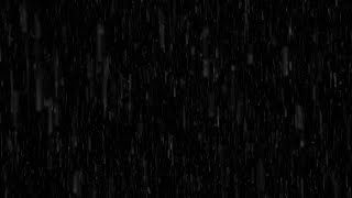 10 HOURS Gentle Rain Sounds on Window Calm Rain Black Screen Rain for Sleep, Study | 10 Hours