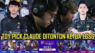 MOMENT CLAUDE TOY COSPLAY INA JABRAN !! RRQ HOSHI VS TEAM FALCONS PH GAME 1