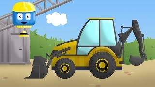 Экскаватор | Том и Мэтт, грузовички - строители | Мультфильм о машинках для детей