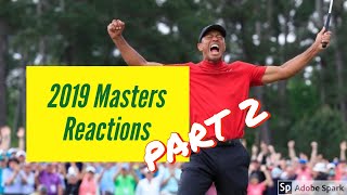 Tiger Woods 2019 Masters Reactions PART 2 (Tiger, Good Morning America, Steve Kerr and More!)