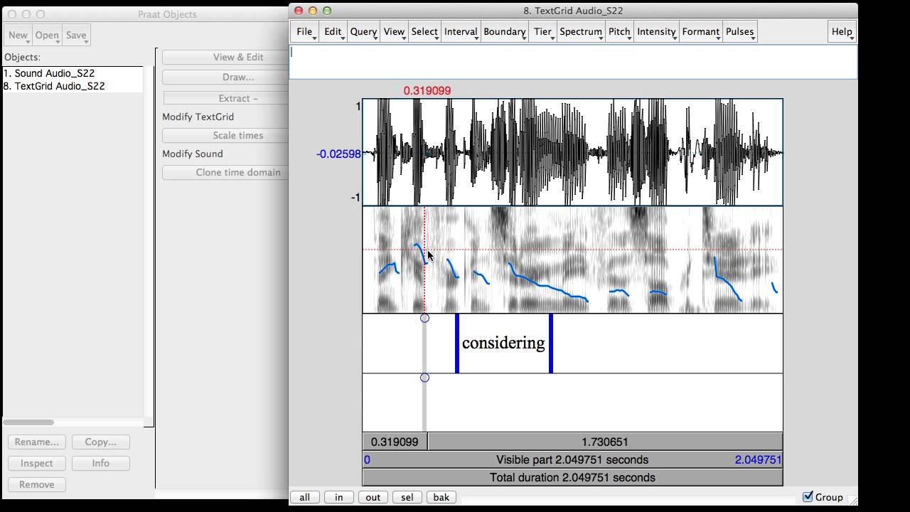 Returning F0 Quantities In Praat Youtube