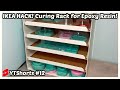 IKEA Hack for RESIN Crafters! 💡 | Using a Letter Tray as a Resin Curing Rack! | #ResinTips #Shorts