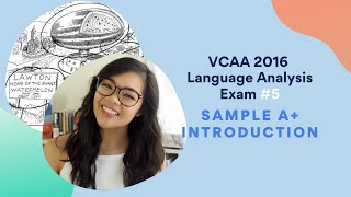 Analyse VCAA 2016 Language Analysis Exam With Me | Part 5 | Analysing Argument