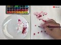 🌈【風中搖曳的格桑花】水彩畫入門教程 aha arthow to painting watercolor