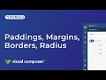 How to Use Paddings, Margins, Borders, and Radius in Visual Composer