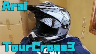 Arai  TourCross-3買ってみた＆ICダクト取り付け